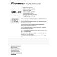 PIONEER IDK-80 Manual de Usuario