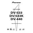 PIONEER DV-533K/LBXJ Manual de Usuario