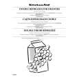 WHIRLPOOL KDDO27TRX01 Manual de Usuario