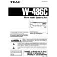 TEAC W486C Manual de Usuario