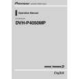 PIONEER DVH-P4050MP/XN/RD Manual de Usuario