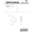 SONY KF-60DX100 Manual de Servicio