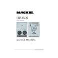 MACKIE SRS1500 Manual de Servicio