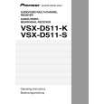 PIONEER VSX-D511-K/MYXJIGR Manual de Usuario