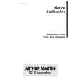ARTHUR MARTIN ELECTROLUX CM6365W1 Manual de Usuario