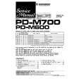PIONEER PD-M700 Manual de Servicio