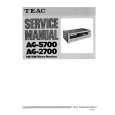 TEAC AG-2700 Manual de Servicio