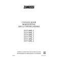 ZANUSSI ZCF420L Manual de Usuario