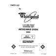 WHIRLPOOL MW8900XS5 Catálogo de piezas