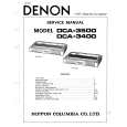 DENON DCA-3500 Manual de Servicio