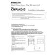 HITACHI CMPAK345 Manual de Usuario