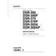 SONY DSR-370P VOLUME 2 Manual de Servicio