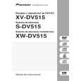 PIONEER XW-DV525 Manual de Usuario