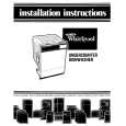 WHIRLPOOL DU3016XL0 Manual de Instalación