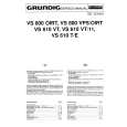 GRUNDIG VS610 VT/11 Manual de Servicio