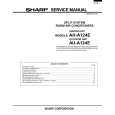 SHARP AU-A124E Manual de Servicio