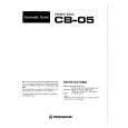 PIONEER CB-05 Manual de Usuario