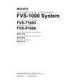 SONY FVS-T1000 Manual de Servicio