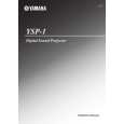 YAMAHA YSP-1 Manual de Usuario