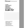 PIONEER DJM-707/WYXJ Manual de Usuario