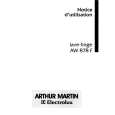 ARTHUR MARTIN ELECTROLUX AW878F Manual de Usuario