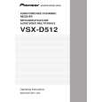 PIONEER VSX-D512-K/MYXJIEW Manual de Usuario