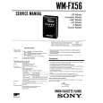 SONY WM-FX56 Manual de Servicio