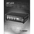 PEAVEY MP400 Manual de Usuario
