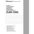 PIONEER DJM-1000/WYXJ Manual de Usuario