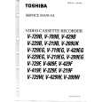 TOSHIBA V-609F Manual de Servicio