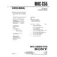 SONY MHC-C55 Manual de Servicio