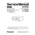 PANASONIC AJ-D650E VOLUME 1 Manual de Servicio
