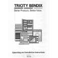 TRICITY BENDIX CWD1000 Manual de Usuario