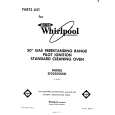 WHIRLPOOL SF3020SKN0 Catálogo de piezas
