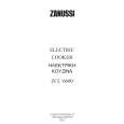 ZANUSSI ZCC6600X Manual de Usuario