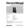PANASONIC WS-A500-K Manual de Servicio