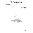 ELECTROLUX EFC929X/KO Manual de Usuario