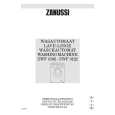 ZANUSSI ZWF3122 Manual de Usuario