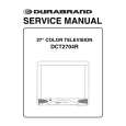 DURABRAND DCT2704R Manual de Servicio