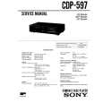 SONY CDP597 Manual de Servicio