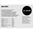 SHARP EL2910R Manual de Usuario