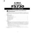 KAWAI FS730 Manual de Usuario
