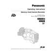 PANASONIC AJSPX800P Manual de Usuario