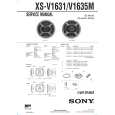 SONY XSV1635M Manual de Servicio