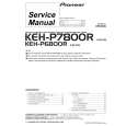 PIONEER KEH-P7800REW Manual de Servicio