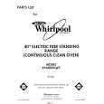 WHIRLPOOL RF4400XLW3 Catálogo de piezas