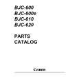 CANON BJC-600e Catálogo de piezas