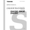 TOSHIBA 29A3DEE Manual de Servicio