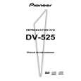 PIONEER DV-525/WY/SP Manual de Usuario
