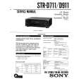 SONY STR-D711 Manual de Usuario